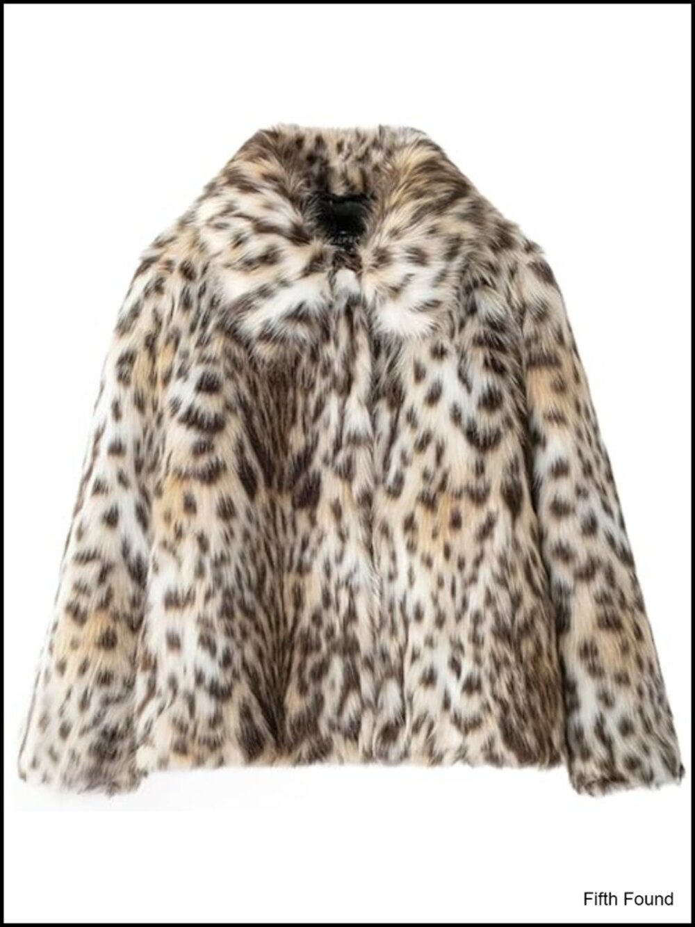 Faux Fur Crop Jacket Long Sleeve Cozy Warm Fluffy Sherpa Coat Pockets